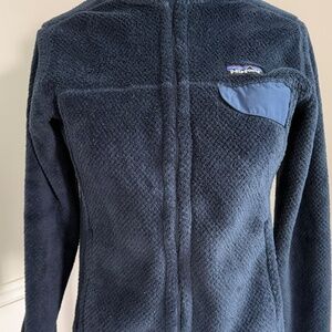 Patagonia Worn Wear Full-Zip Re-Tool Jacket in Navy Blue Size S